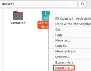 How to Extract File Linux 的图像结果