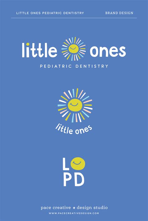 Playful & colorful dental logo and brand design for Little Ones ...