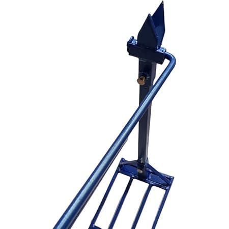 Manual Coconut Husk Peeler/Remover- Dehusker Machine (Blue) GI Material ...