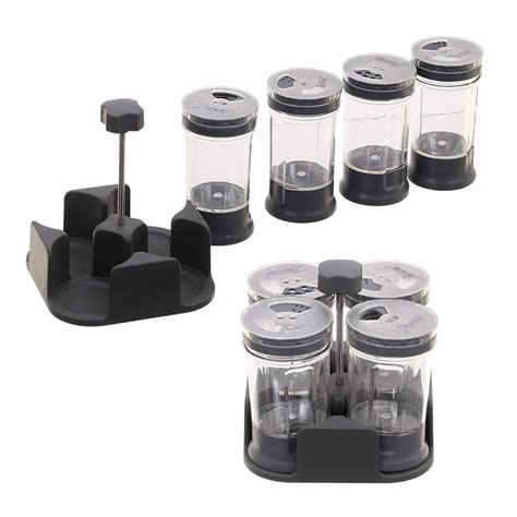 Buy Kuber Industries 2 Pieces Multipurpose Plastic Spice Container Salt ...