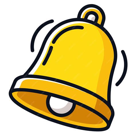 School bell clipart vector art and illustration | Premium AI-generated ...