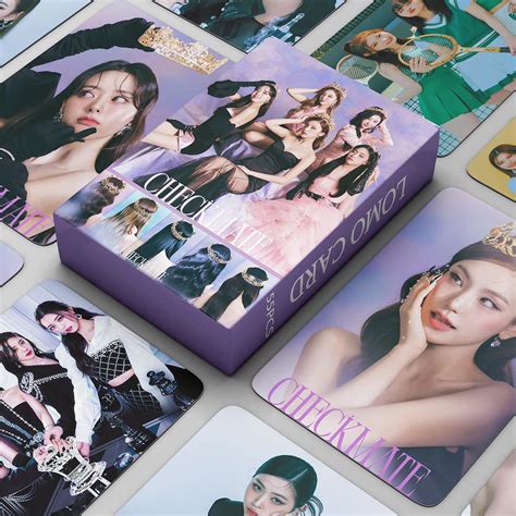 Careflection Kpop ITZY Checkmate Album Laminated photocards (set of 55 ...