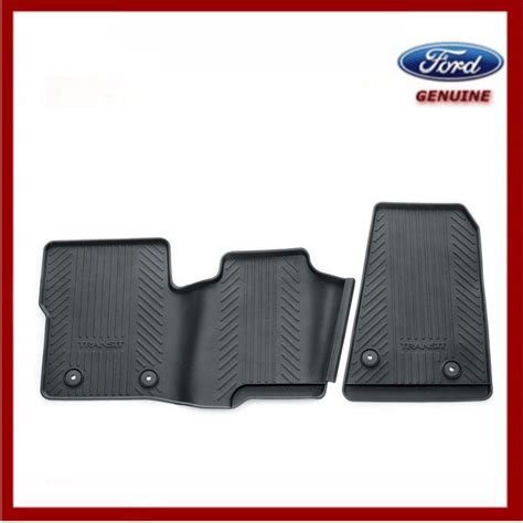 Genuine Ford Transit Custom 2012 Onwards Front Rubber Floor Mats. New ...