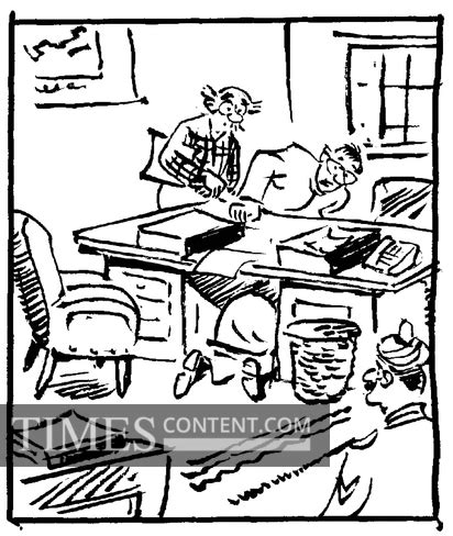 Ticket denied Cartoons Cartoon You Said It | Don't sulk...