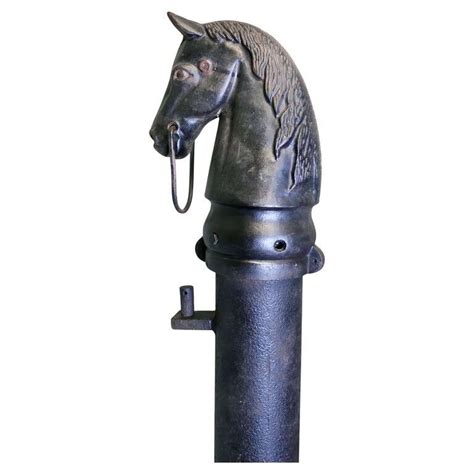 Cast Iron Horse Head, Hitching Post in Rural and Vintage Artefacts