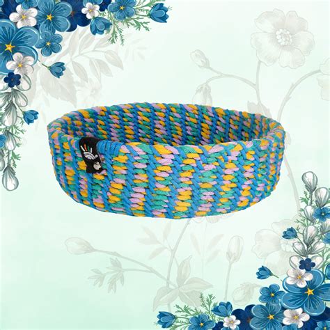 Lily Yarn Braided Basket - Buy Handicraft Baskets Online – Happy Cultures