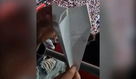 Fan Scores Paper Airplane Goal, Old Clip Resurfaces
