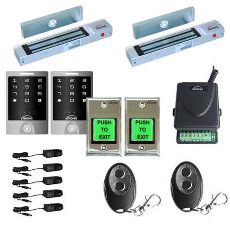 Buy FPC-5157 Visionis Two Door Access Control Outswinging Door 300lbs ...
