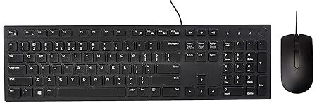 Amazon.in: Buy Dell KB216 Wired Keyboard+MS116 Optical Mouse Combo ...