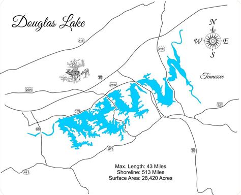 Your Guide to Douglas Lake Maps