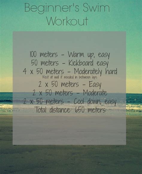 Swimming Exercise Routine 的图像结果