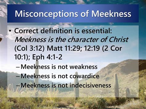 Image result for Meekness Examples