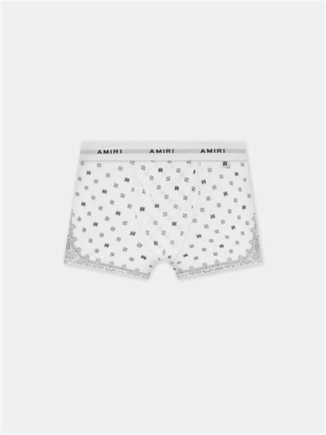 MA PAISLEY BRIEFS 2 PACK - White – AMIRI