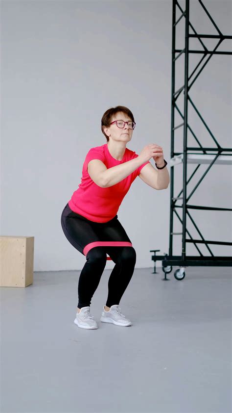 Woman Doing Squats · Free Stock Video