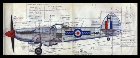 Image result for Spitfire Blueprints