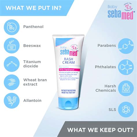Buy SEBAMED BABY RASH CREAM 100ML|PH 5.5|PANTHENOL & WHEAT BRAN ...