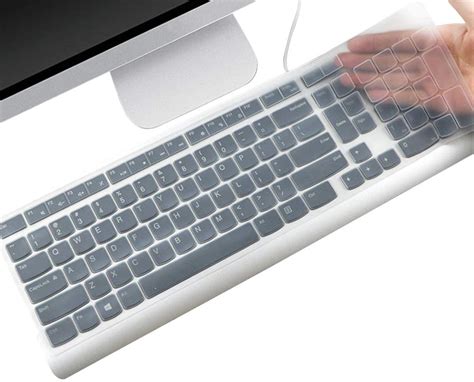 Silicone Keyboard Skin Cover for Lenovo 510 Wireless Keyboard GX30N817 ...
