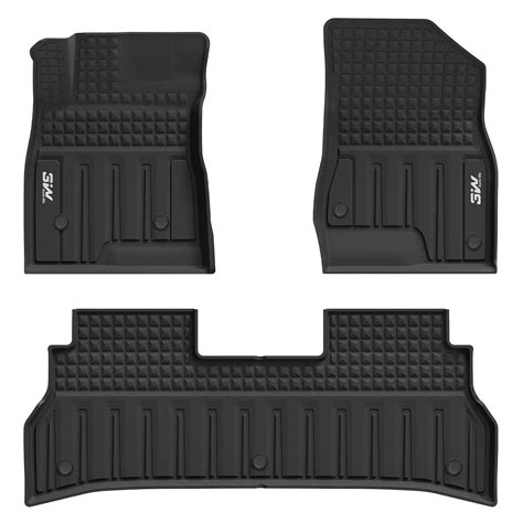 3W Custom Floor Mats for Chevy / Chevrolet Trax & Buick Envista 2024 ...