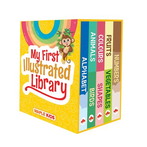 My First Learning Library for Kids - Boxset of Board Books with 8 ...
