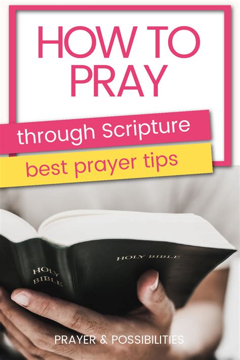 Image result for How to Pray Scripture
