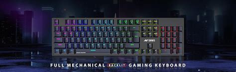 Ant Esports MK3400 V3 Pro Mechanical Pro World of Warship Edition Wired ...