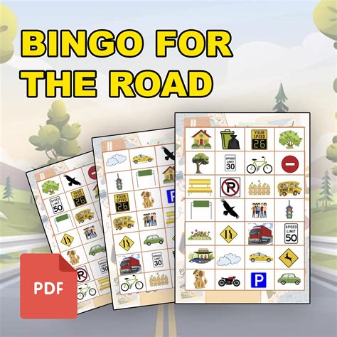 Printable Car Bingo For Kids
