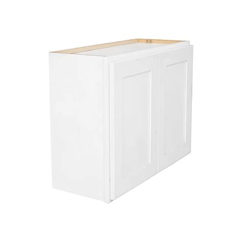 RELIABILT Fairplay 30-in W x 24-in H x 12-in D White Wall Ready To ...