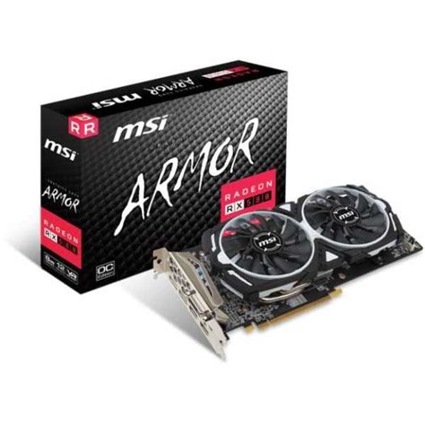 MSI ARMOR RX 580 8GB DDR5 Graphic Card Price in India, Specs, Reviews ...
