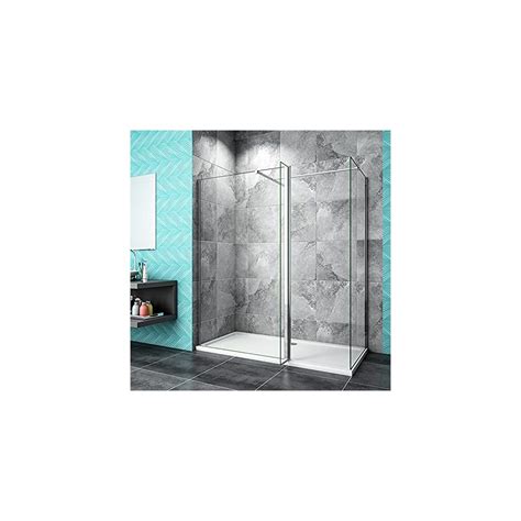 Buy Walk in Shower Enclosure 8mm Easy Clean Glass Wet Room Cubicle ...