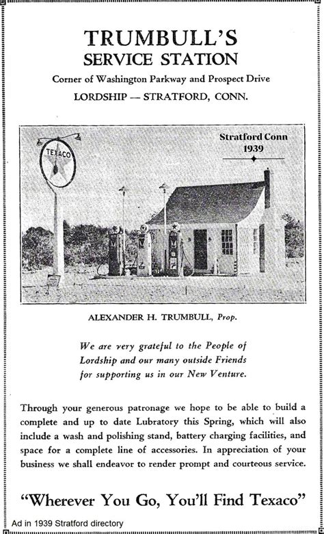 Pin by Eileen on Weston tag sale | Stratford, Trumbull, Service station