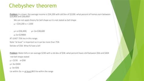 Image result for Chebyshev Theorem