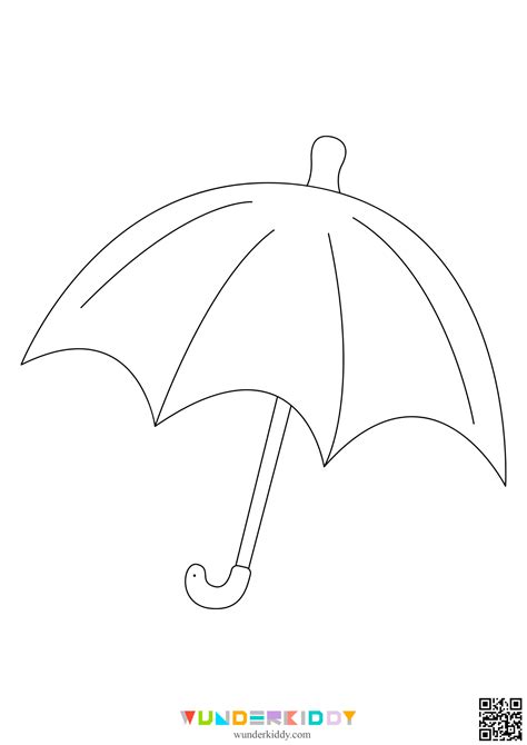 Umbrella Coloring Pages - MIT Printable