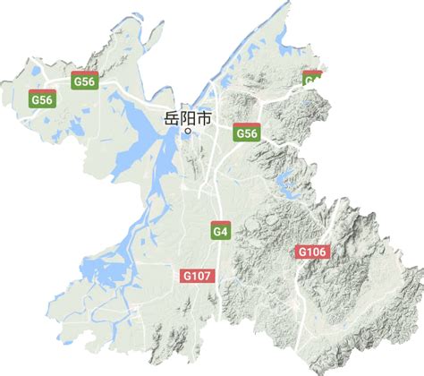 岳阳市高清卫星地图,Bigemap GIS Office