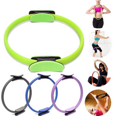 Buy EZGO Dual Grip Pilates Ring Magic Yoga Ring Circle Body Sport ...