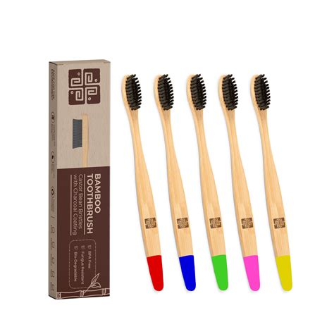 Bamboo Toothbrush (Long) – Khuvi Organics