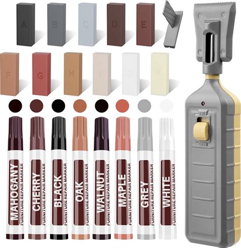 Amazon.com: Hardwood Floor Repair Kit with Heat Pen, Laminate Vinyl ...