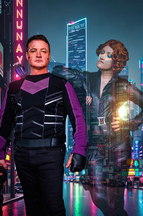 Hawkeye & Black Widow Cosplay : r/cosplay
