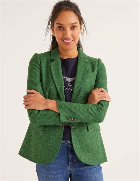 Blazer Womens Green Leather Jacket at Bruce Lohr blog