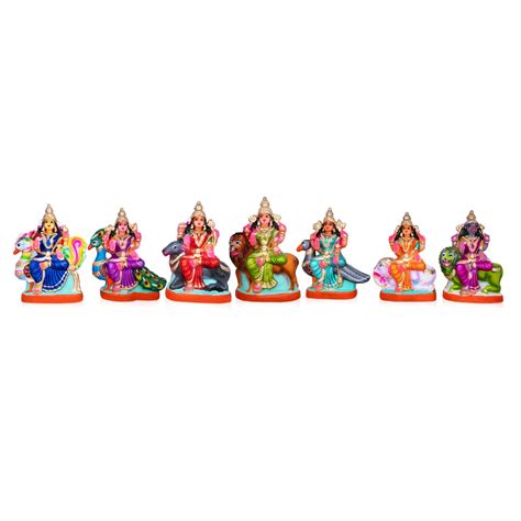 Giri - Saptha Madha Statue | Clay Sculpture | Kolu Bommai