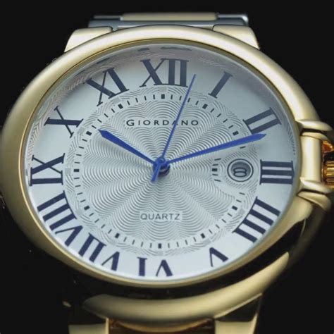 Giordano Analog Quartz Watch for Men – Stainless Steel Strap, Textured ...