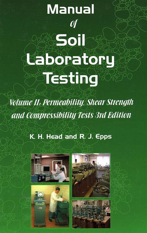 Permeability, Shear Strength and Compressibility Tests (Pt. 2) (Manual ...
