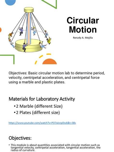 Image result for Circular Motion Experiments