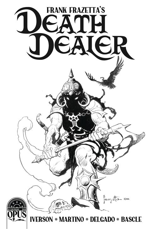 Frank Frazetta Death Dealer #1 2nd Printing (MR) - Archonia.com