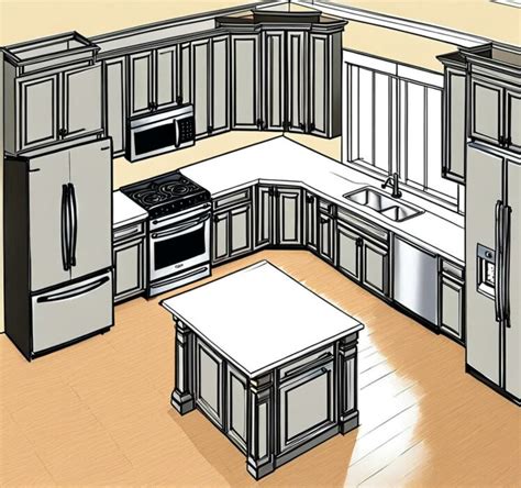 Image result for SmartDraw Kitchen Layout