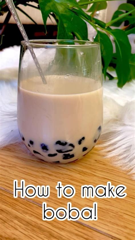 Boba pearls without tapioca starch and black food colour pearl milk tea ...