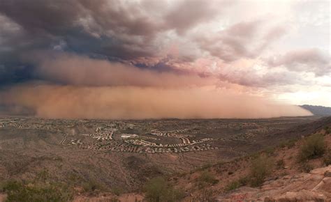 Phoenix Dust Storm (1-cropped) | Dust storm headed towards P… | Flickr