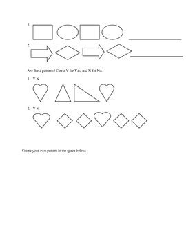 Image result for Pattern Matching Math Kinder