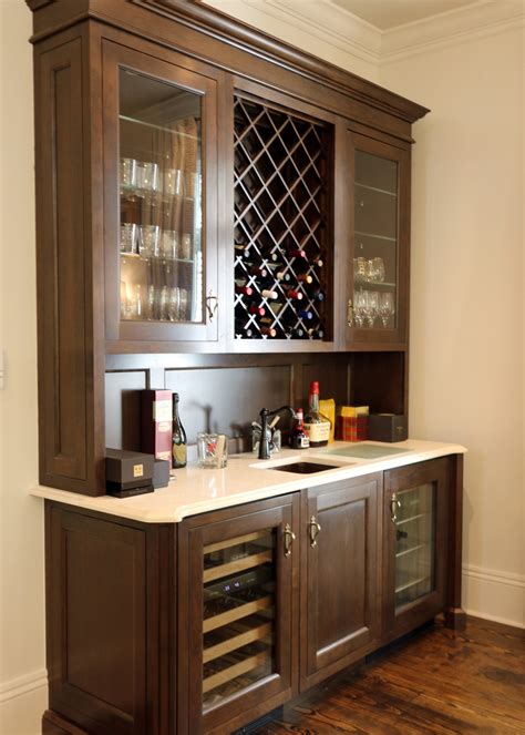 Custom Home Bar Design in Uptown NOLA | Classic Cupboards