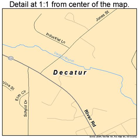 Image result for Map of Decatur Tennessee