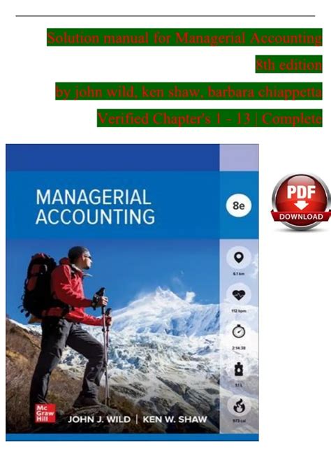 SOLUTION MANUAL For Financial Accounting Fundamentals, 8th Edition By ...